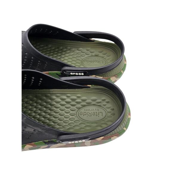 Crocs Men's Size 7 Womens Size 9 LiteRide Printed Camo Clog - Picture 2 of 6
